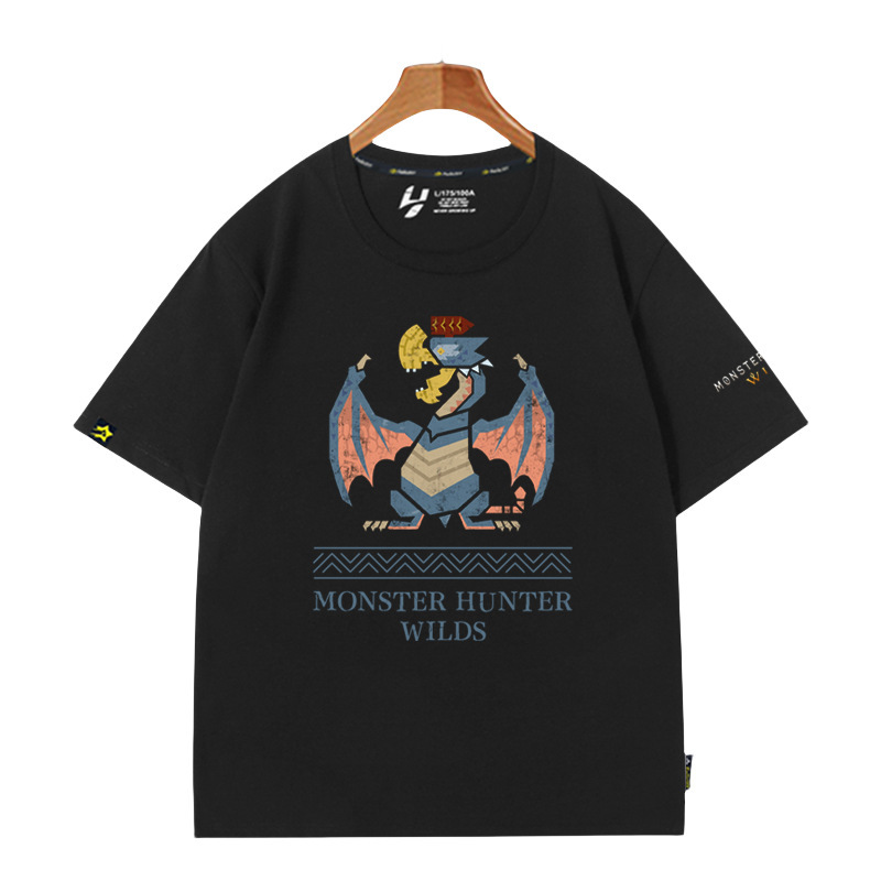 魔物獵人荒野 第2彈 印花短袖T恤-ZUIHANG SHOP