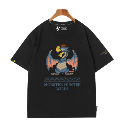 魔物獵人荒野 第2彈 印花短袖T恤-ZUIHANG SHOP