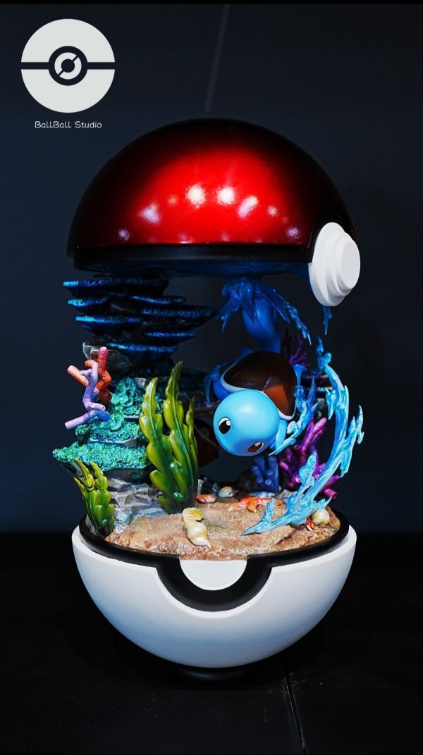 【預購】BallBall Studio 第一世代御三家 第二-三彈（小火龍 傑尼龜）-ZUIHANG SHOP