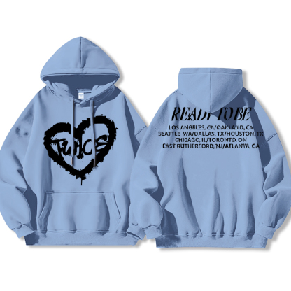 TWICE同款 寬鬆百搭 秋冬款 寬鬆連帽衛衣-ZUIHANG SHOP