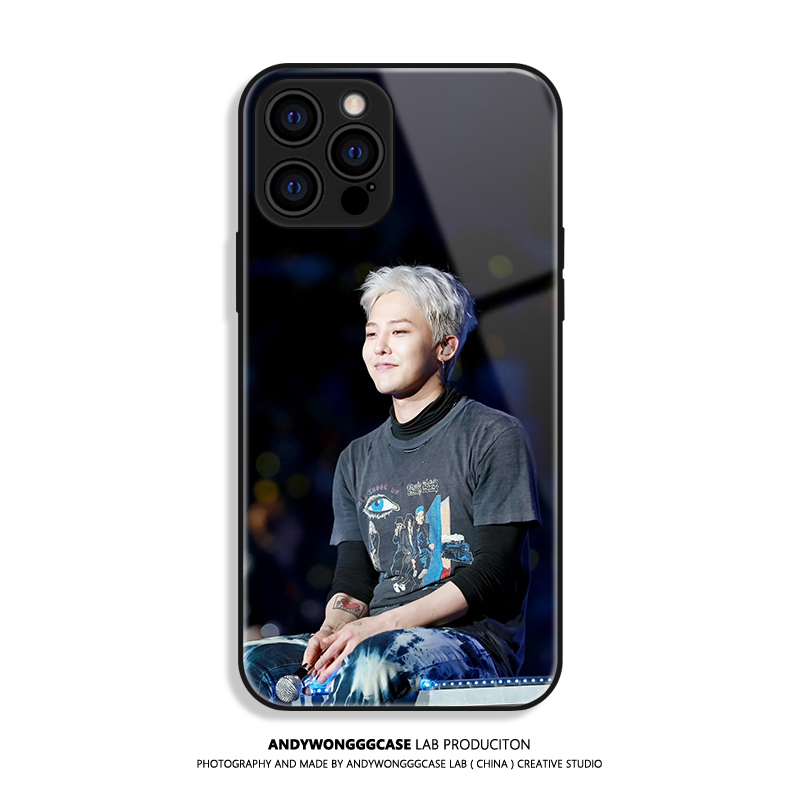 GD權志龍新款高清全包防摔玻璃殼-ZUIHANG SHOP