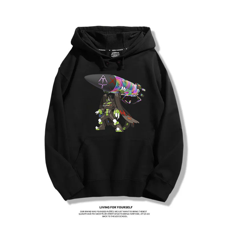 寶可夢新款 2025秋冬新款 親子情侶男女連帽衛衣