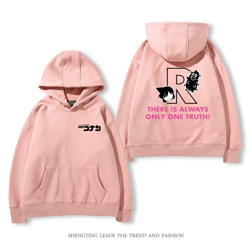 名偵探柯南 2025秋冬新款 親子情侶裝連帽衛衣