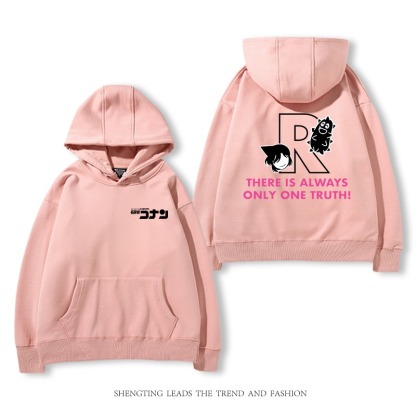 名偵探柯南 2025秋冬新款 親子情侶裝連帽衛衣