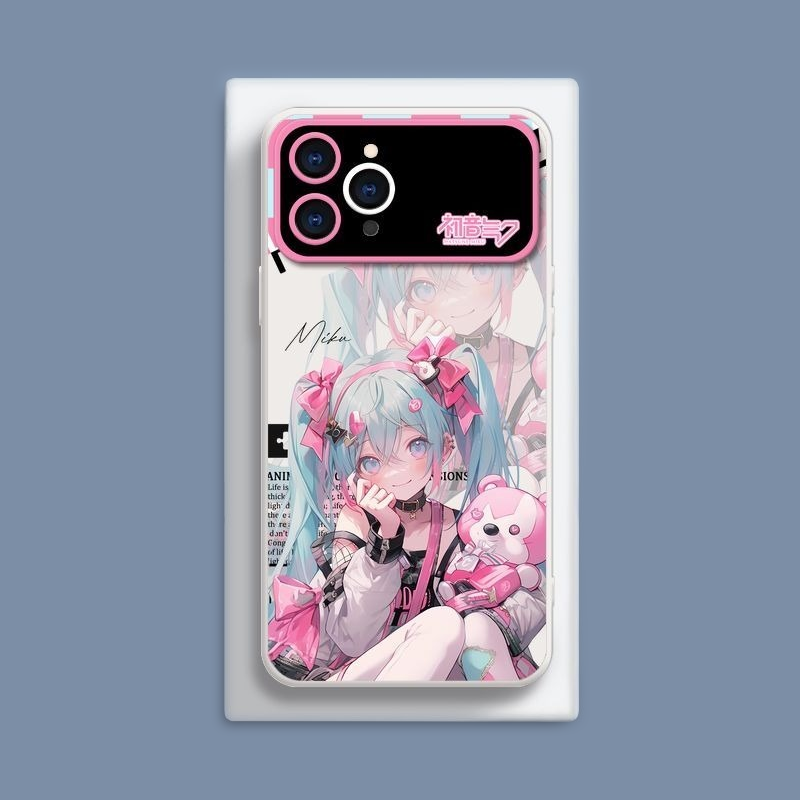 Miku初音未來液態大視窗全包矽膠防摔軟殼-ZUIHANG SHOP