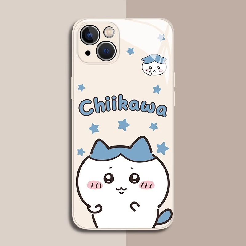 Chiikawa情侶新款高清全包防摔玻璃殼-ZUIHANG SHOP