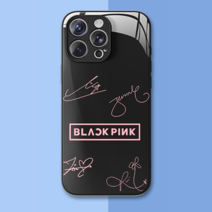 BLACKPINK新款高清全包防摔玻璃殼-ZUIHANG SHOP