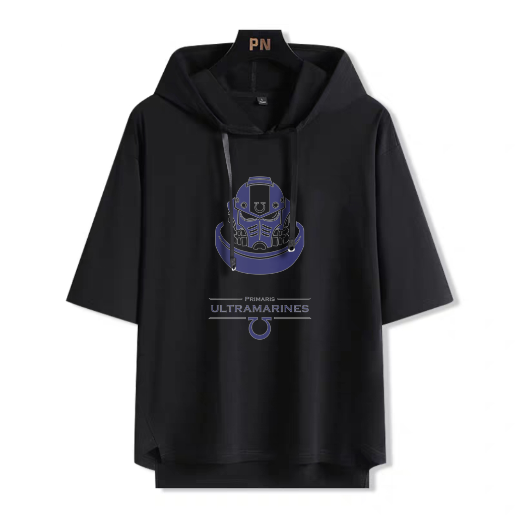 戰錘40K 星際戰士戰團 連帽短袖T恤-ZUIHANG SHOP