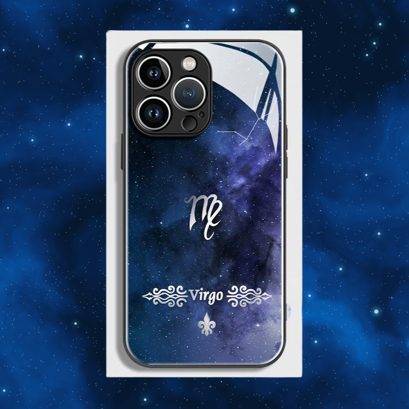 十二星座新款高清全包防摔玻璃殼-ZUIHANG SHOP