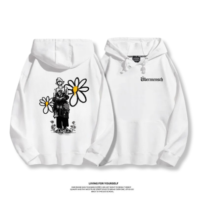 GD權志龍 2025秋冬新款 親子情侶男女連帽衛衣