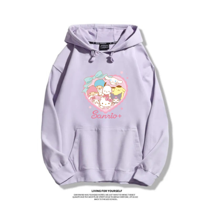 三麗歐全家福 2025秋冬新款 親子情侶裝連帽衛衣