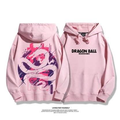 七龍珠 秋冬聯名新款 親子情侶裝連帽衛衣