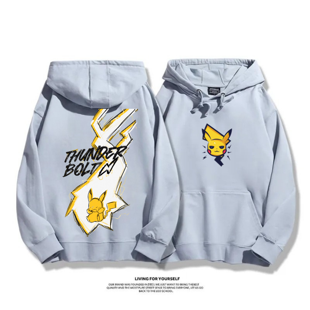 寶可夢 秋冬新款聯名親子情侶裝 連帽衛衣