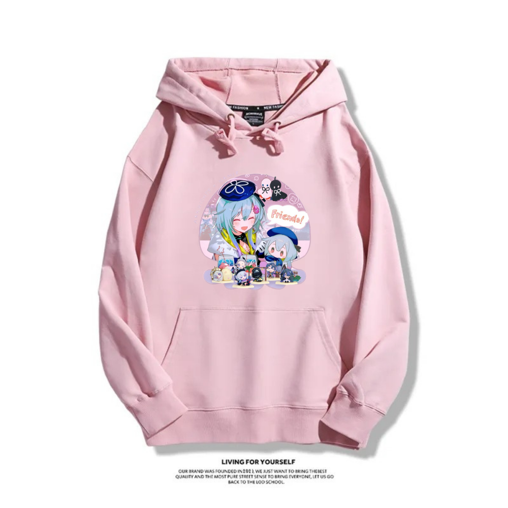 明日方舟 水月 秋冬新款 親子情侶裝連帽衛衣