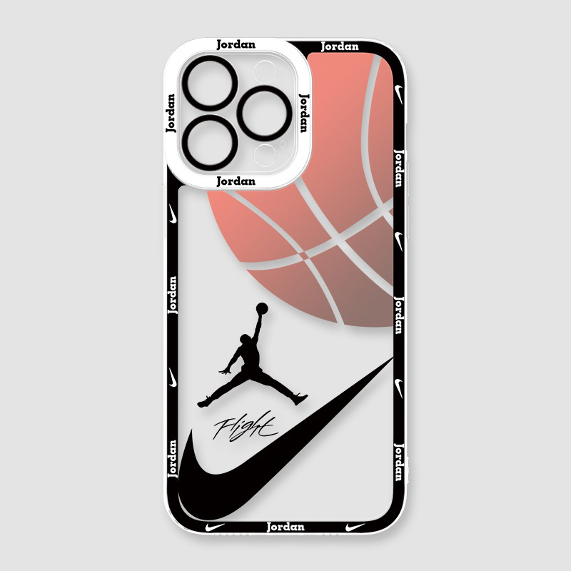 喬丹NBA籃球天使眼透明防摔軟殼