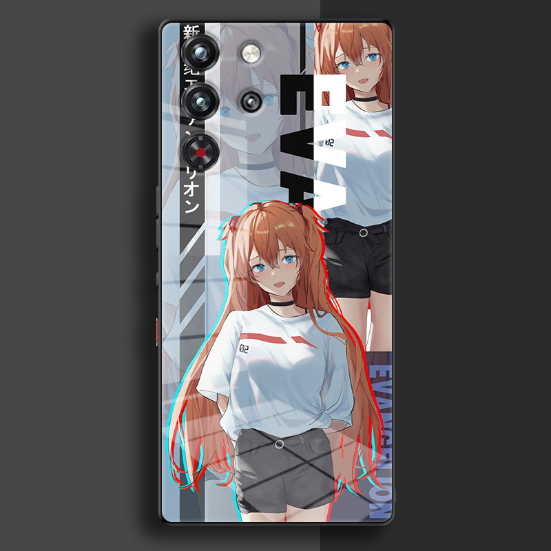 紅魔新世紀福音戰士EVA鋼化玻璃手機殼