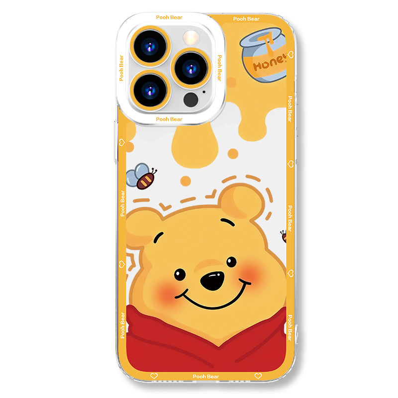 Pooh Bear小熊維尼 天使眼透明手機殼
