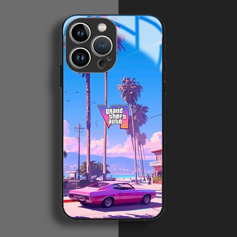 俠盜獵車手VI GTA6 高清鋼化玻璃手機殼