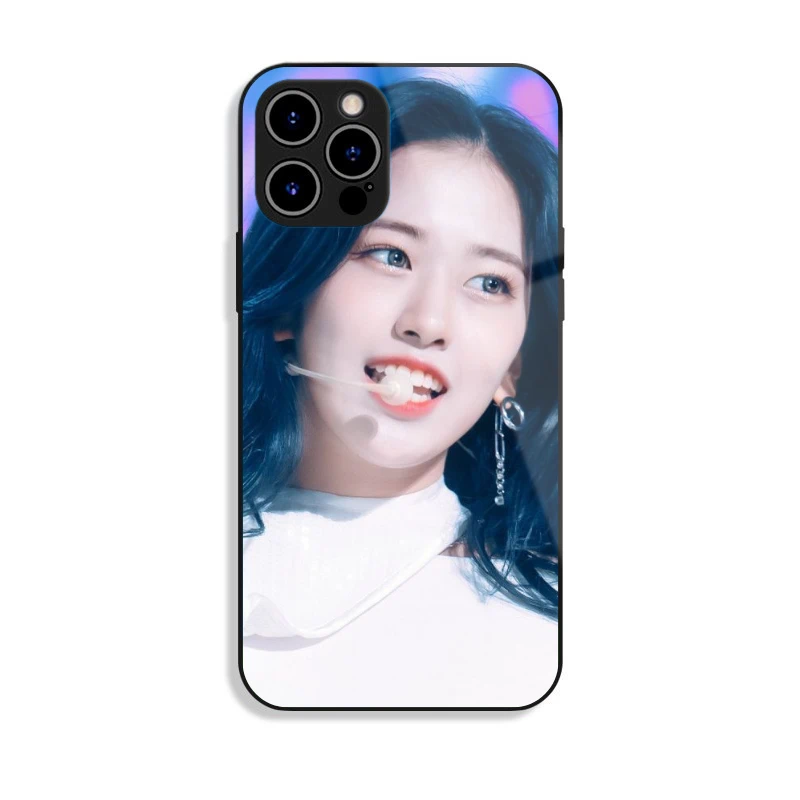 IVE 高清鋼化玻璃手機殼