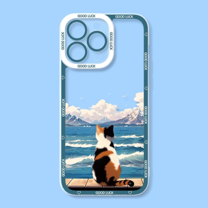 可愛萌寵天使眼透明防摔軟殼-ZUIHANG SHOP