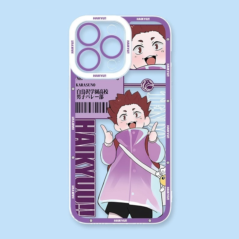 排球少年天使眼透明防摔軟殼-ZUIHANG SHOP