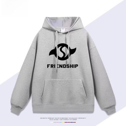 數碼寶貝大冒險勇氣徽章 聯名衛衣2025秋冬新款 親子情侶裝連帽衛衣