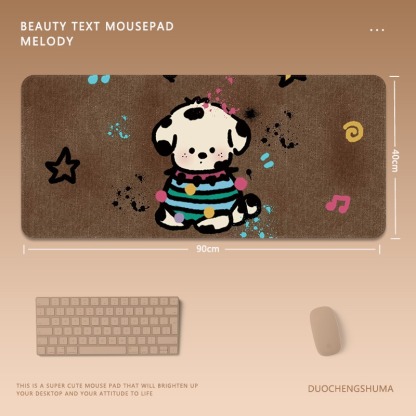 可愛卡通 主題桌墊 布質滑鼠墊-ZUIHANG SHOP