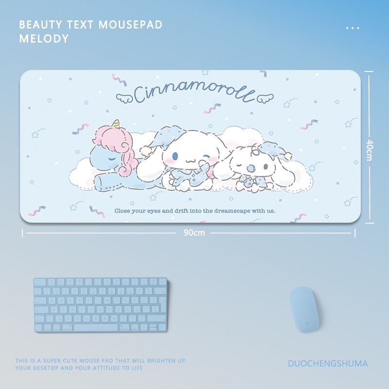 三麗鷗 主題桌墊 布質滑鼠墊-ZUIHANG SHOP
