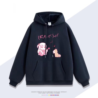 孤獨搖滾新款 親子情侶男女款連帽衛衣-ZUIHANG SHOP