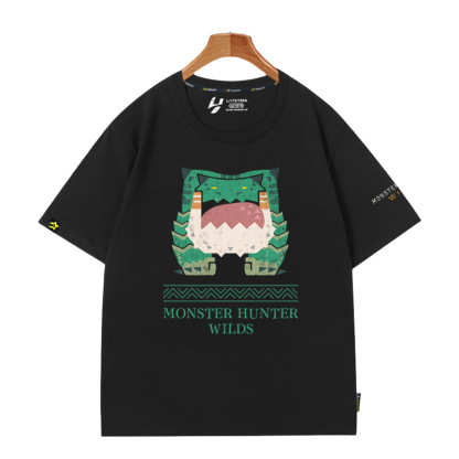 魔物獵人荒野 第2彈 印花短袖T恤-ZUIHANG SHOP