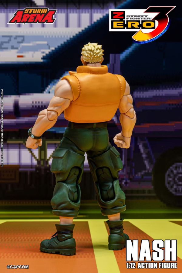 【預購】正版授權 STORM COLLECTIBLES 1/12 少年街霸3 納什