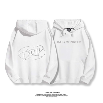 BABYMONSTER 2025秋冬新款 親子情侶男女連帽衛衣