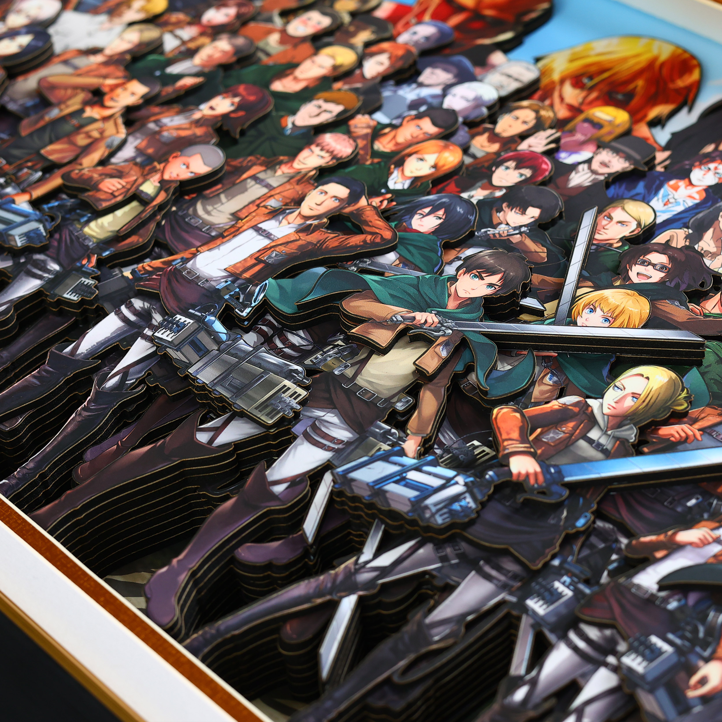 進擊的巨人 3D立體畫-ZUIHANG SHOP