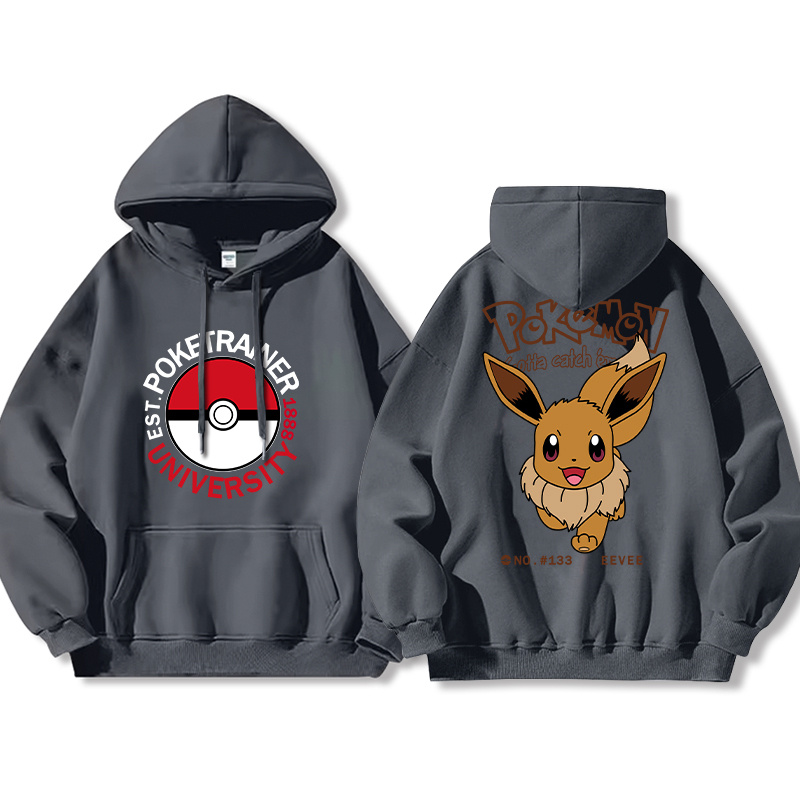 寶可夢新款 親子情侶男女款連帽衛衣-ZUIHANG SHOP