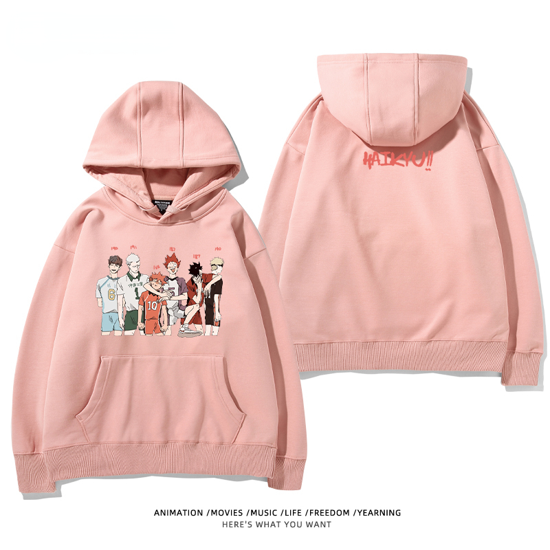 排球少年新款 親子情侶男女款連帽衛衣-ZUIHANG SHOP