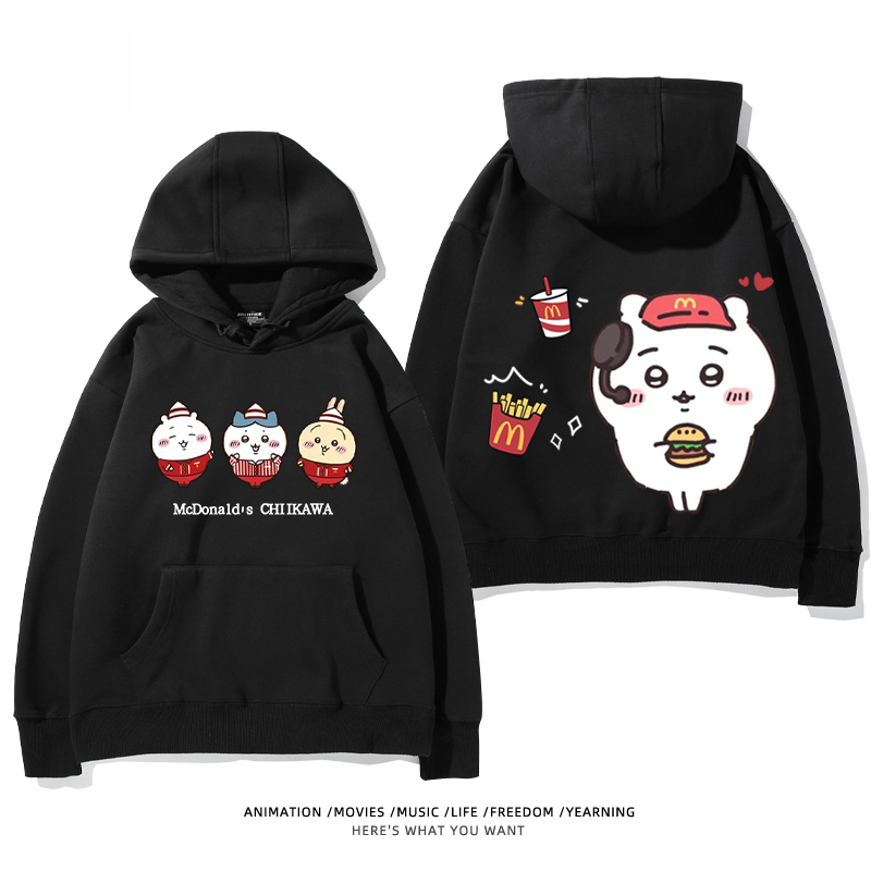 Chiikawa新款 親子情侶男女款連帽衛衣-ZUIHANG SHOP