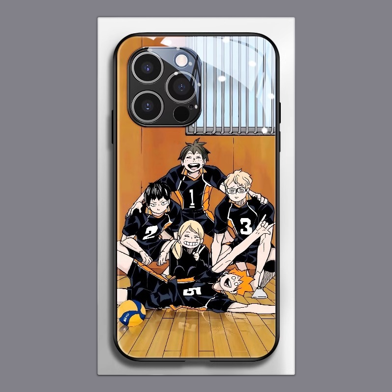 排球少年新款高清全包防摔玻璃殼-ZUIHANG SHOP