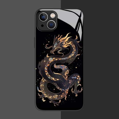 國潮黑龍新款高清全包防摔玻璃殼-ZUIHANG SHOP