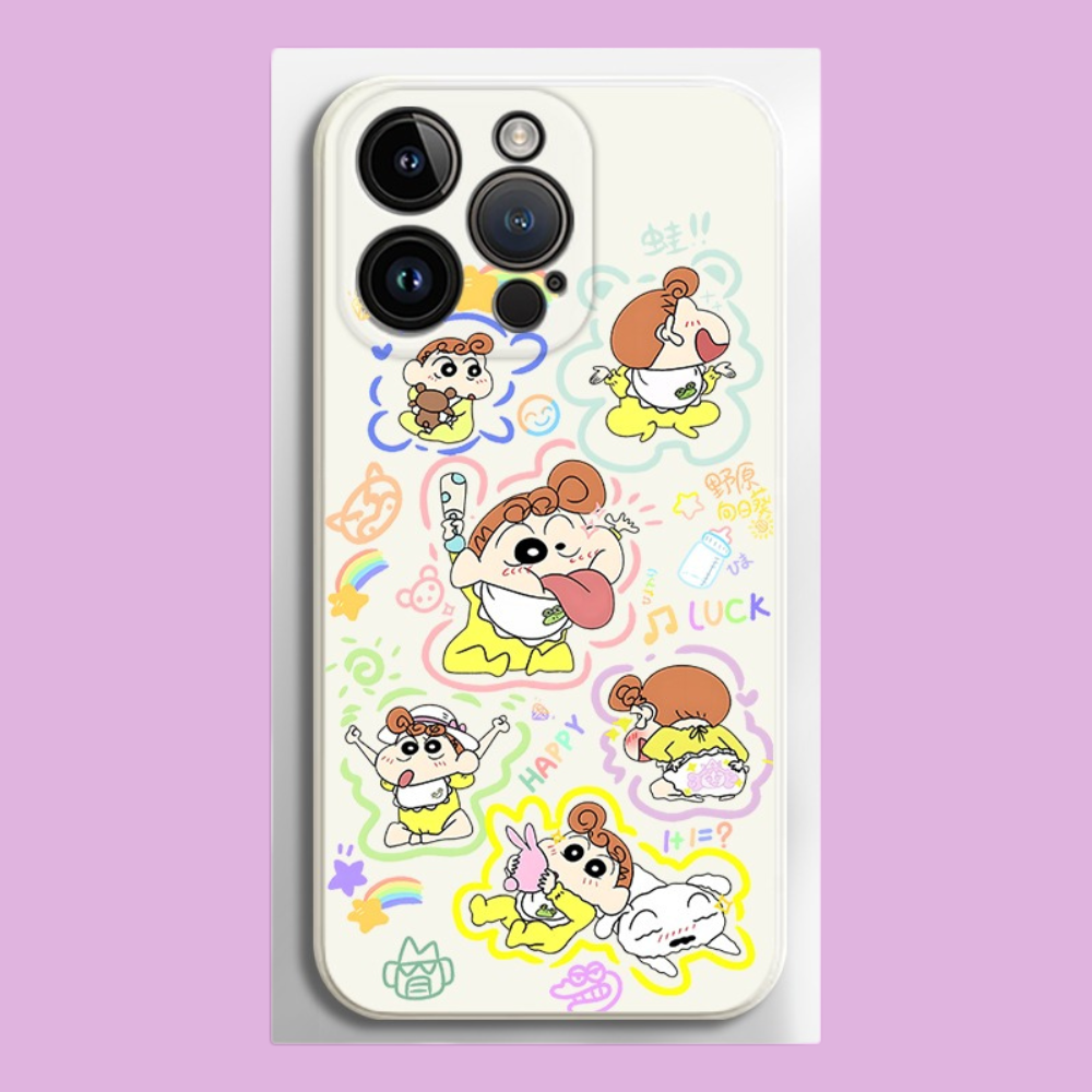 蠟筆小新液態矽膠全包防摔軟殼-ZUIHANG SHOP