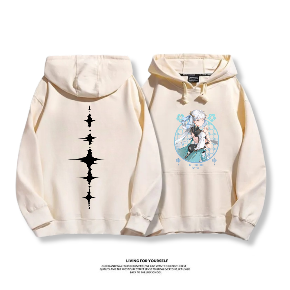 鳴潮新款 親子情侶男女款連帽衛衣