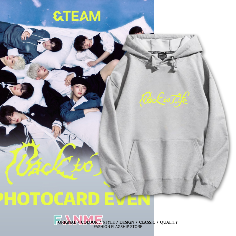 &TEAM 2025秋冬新款 親子情侶男女連帽衛衣