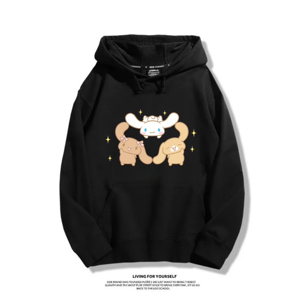 三麗鷗大耳狗 2025秋冬新款 親子情侶裝連帽衛衣