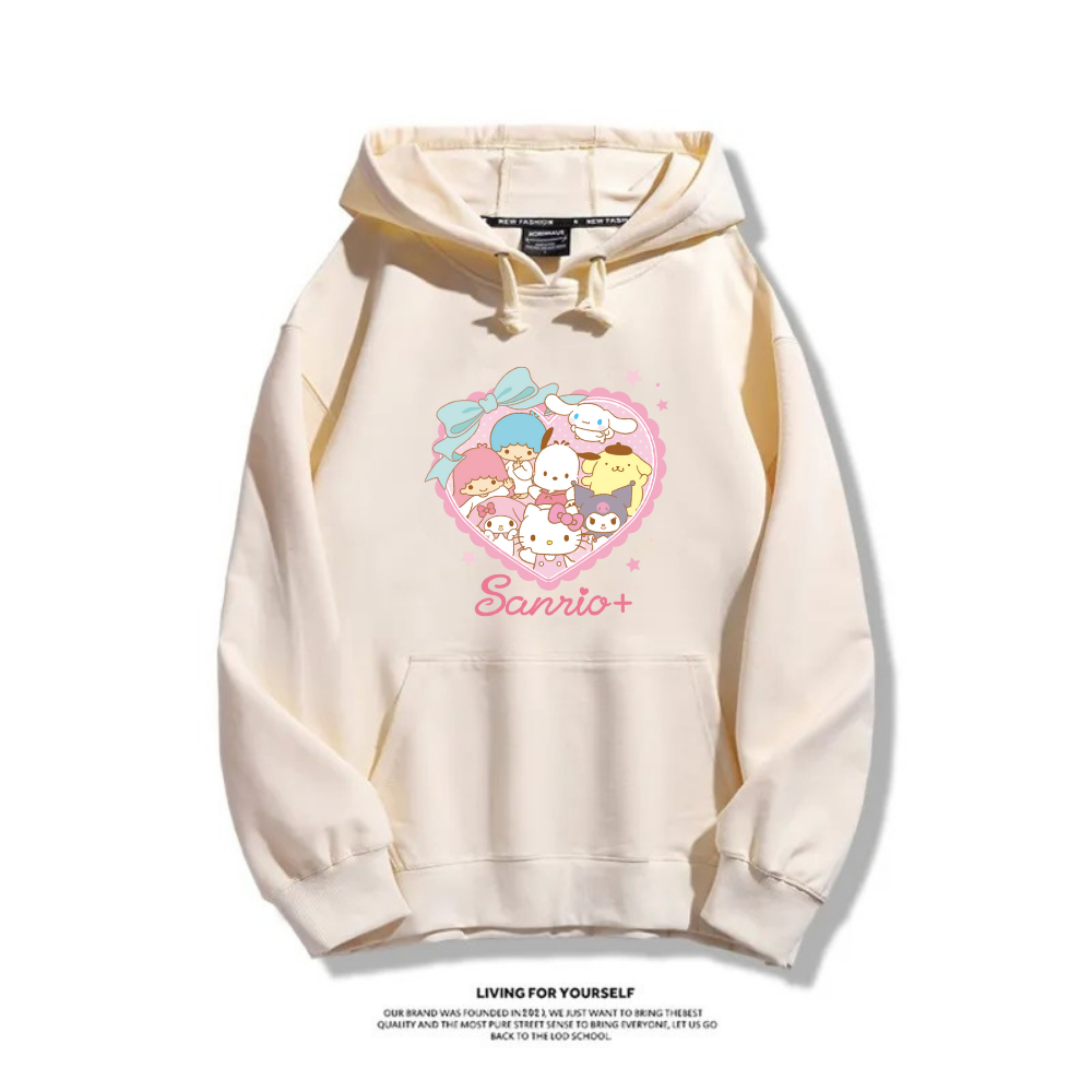 三麗歐全家福 2025秋冬新款 親子情侶裝連帽衛衣