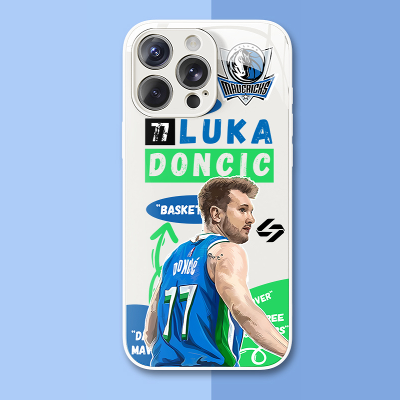 NBA球星新款高清全包防摔玻璃殼