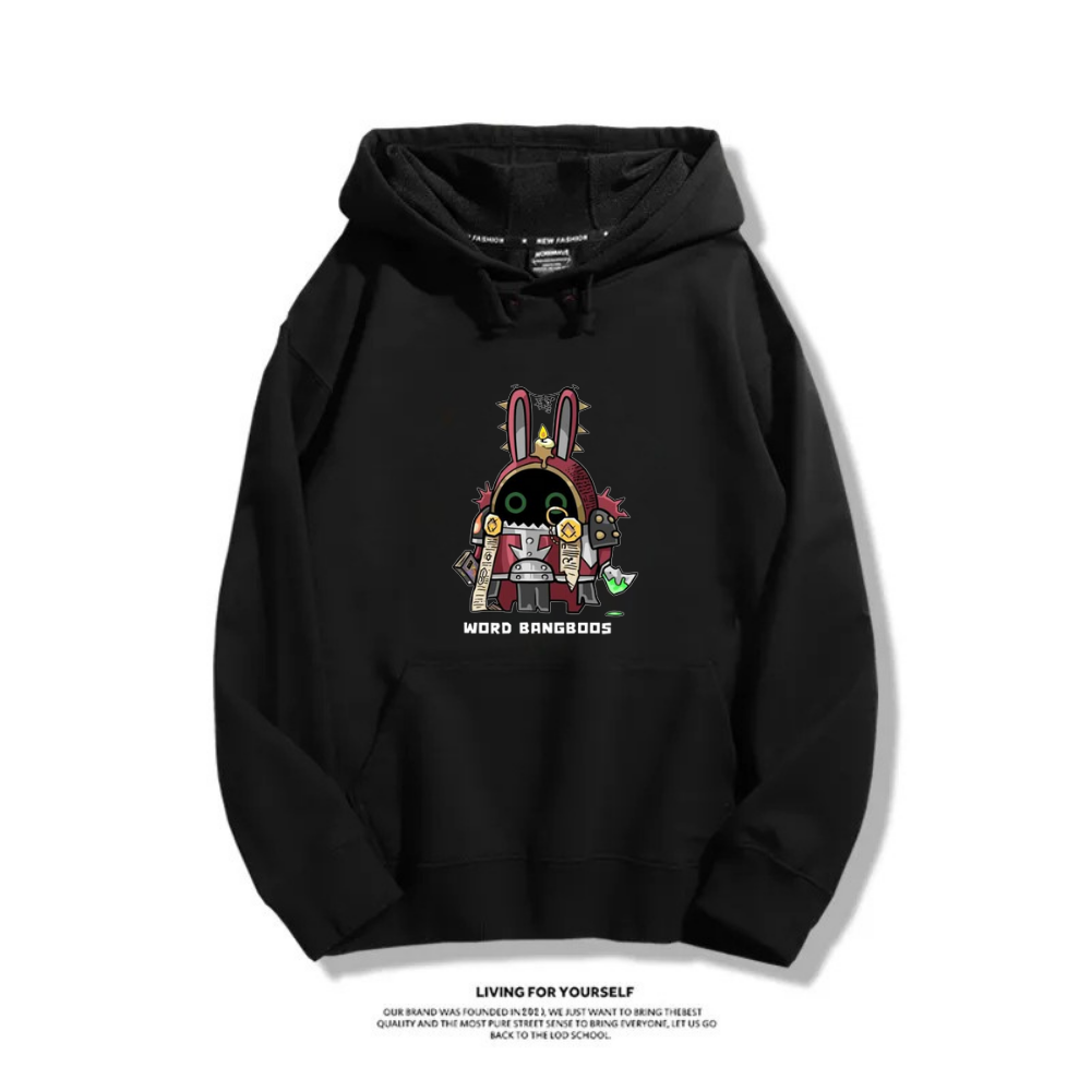 絕區零邦布x戰錘40K 秋冬新款 親子情侶裝連帽衛衣