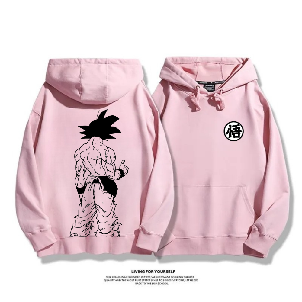 七龍珠 秋冬聯名新款 親子情侶裝連帽衛衣