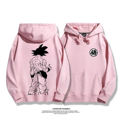 七龍珠 秋冬聯名新款 親子情侶裝連帽衛衣