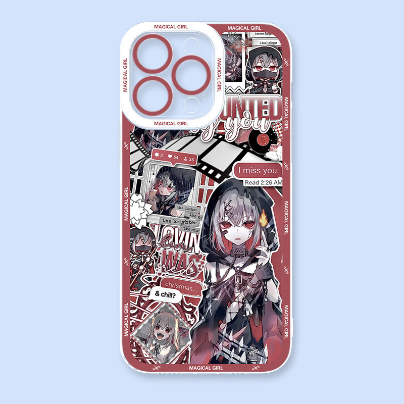 魔女審判天使眼透明防摔軟殼