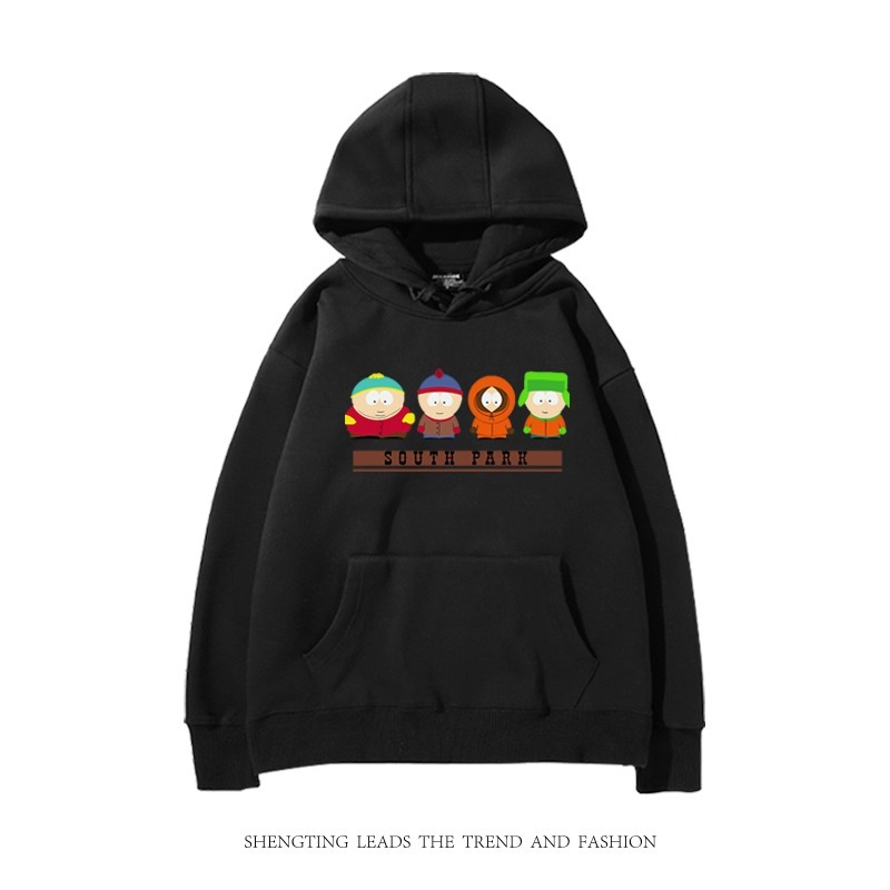 SouthPark南方公园 2025秋冬新款 親子情侶裝連帽衛衣