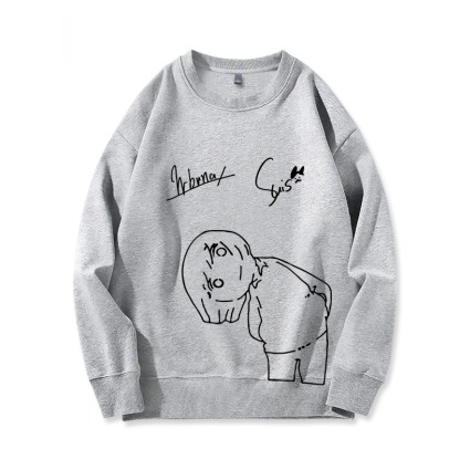 Yorushika 秋冬新款 親子情侶裝圓領長袖